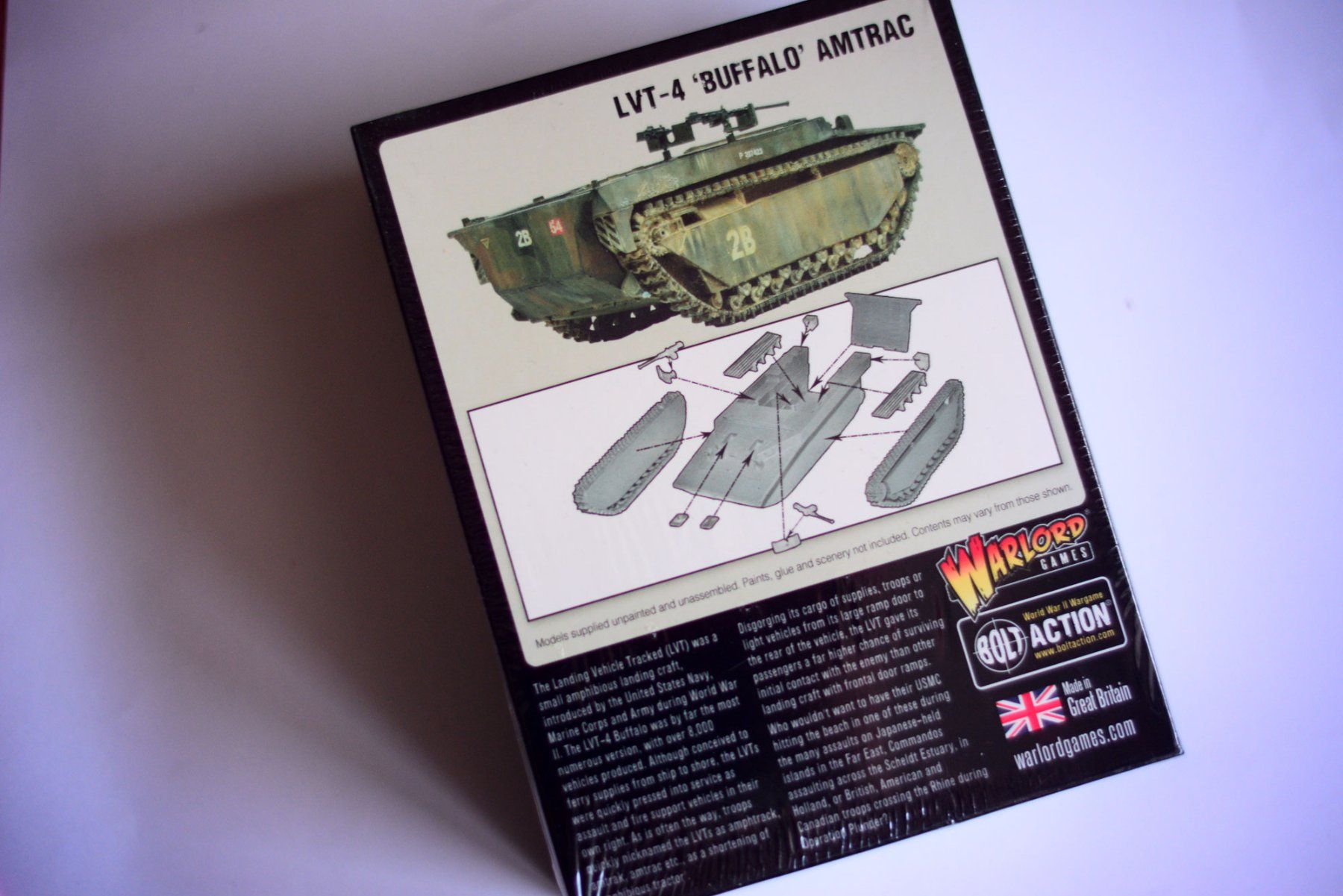 Modellbausätze & Standmodelle: Bolt Action LVT-4 Buffalo Amtrac – Neu und originalverpackt aus Thun von HiddenRealmsCH 1