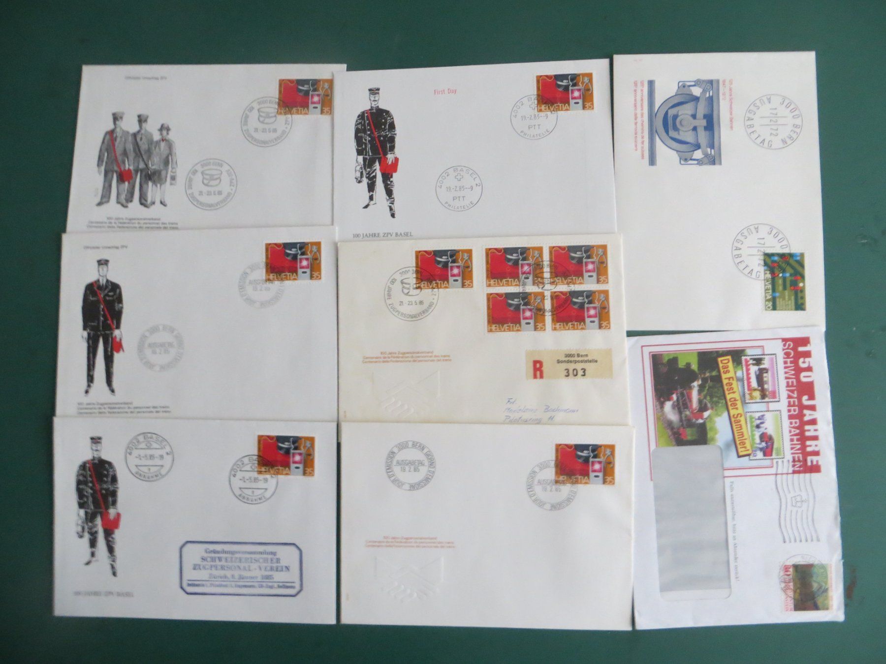 Tutti i francobolli: Briefmarken + FDC – Usato da Zwingen venduto da Hemafa 2