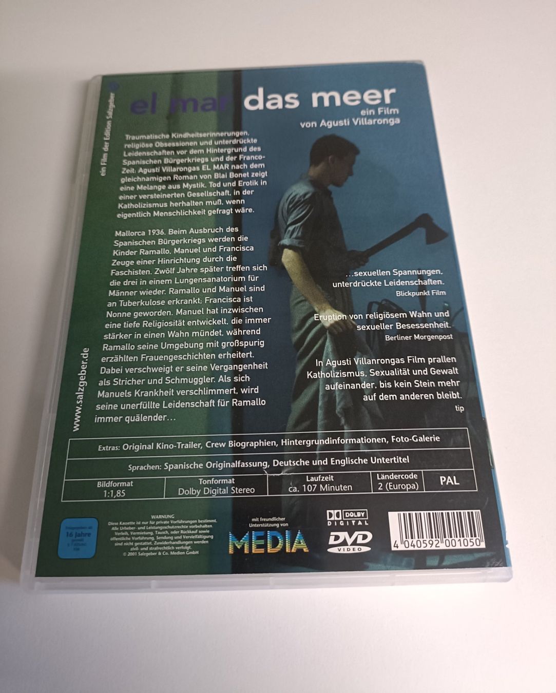 Tutti i DVDs: El Mar - Das Meer – Usato da Köniz venduto da Movieportal007 1