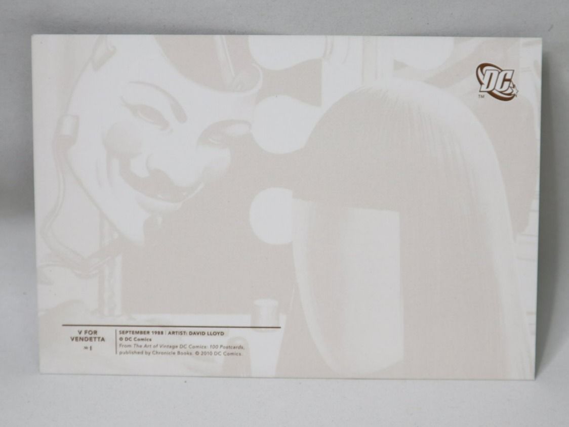 Ansichtskarten: AK V for Vendetta DC Cover Postkarte – Neu (gemäss Beschreibung) aus Eschenbach SG von Astalavista 1