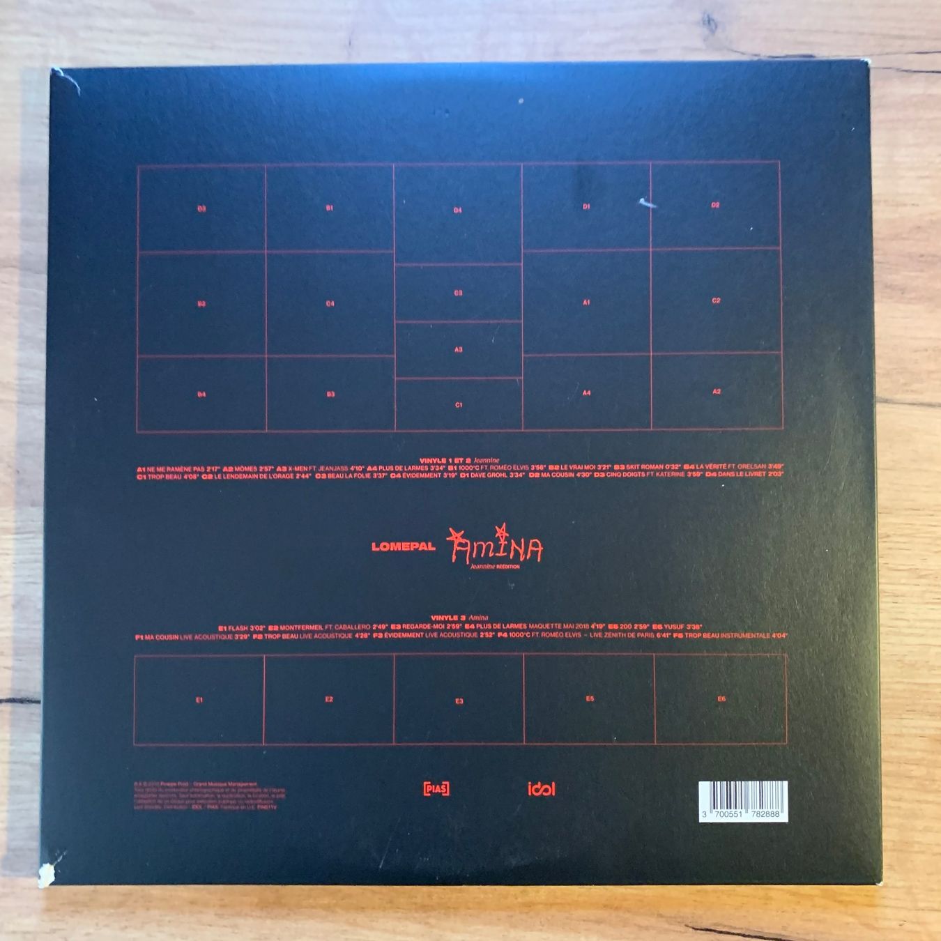 Schallplatten: LOMEPAL - AMINA (RÉÉDITION)...RE FR 2019...EX/VG++ – Gebraucht aus Gals von Diskopatshop 1