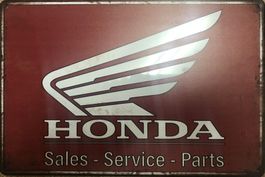 Honda Motorrad Blechschild Metallschild CBR 1000 R Fireblade