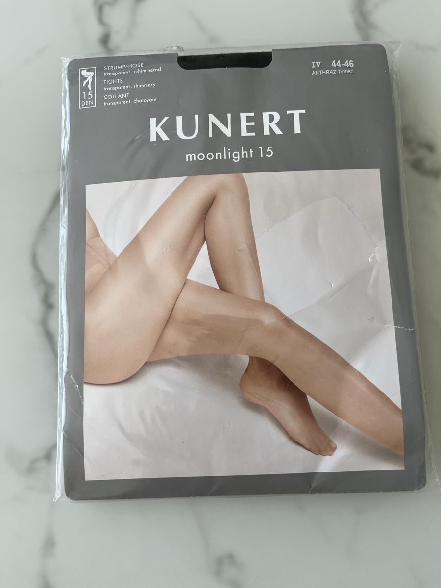 Kunert Calze & Collant: NEU KUNERT Moonlight 15 Strumpfhose Anthrazit Gr. 44/46 – Nuovo e nell'imballaggio originale da Rüfenacht venduto da lilly_67