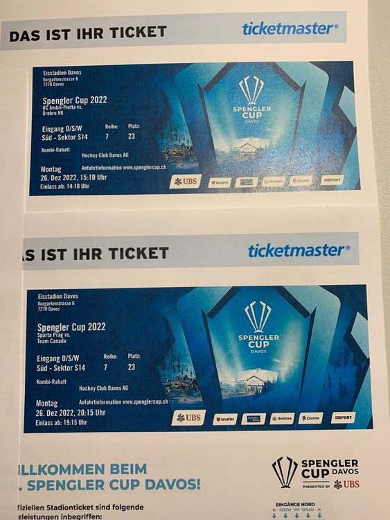 Spengler Cup 2024 Ticketmaster Tickets Addi Livvyy