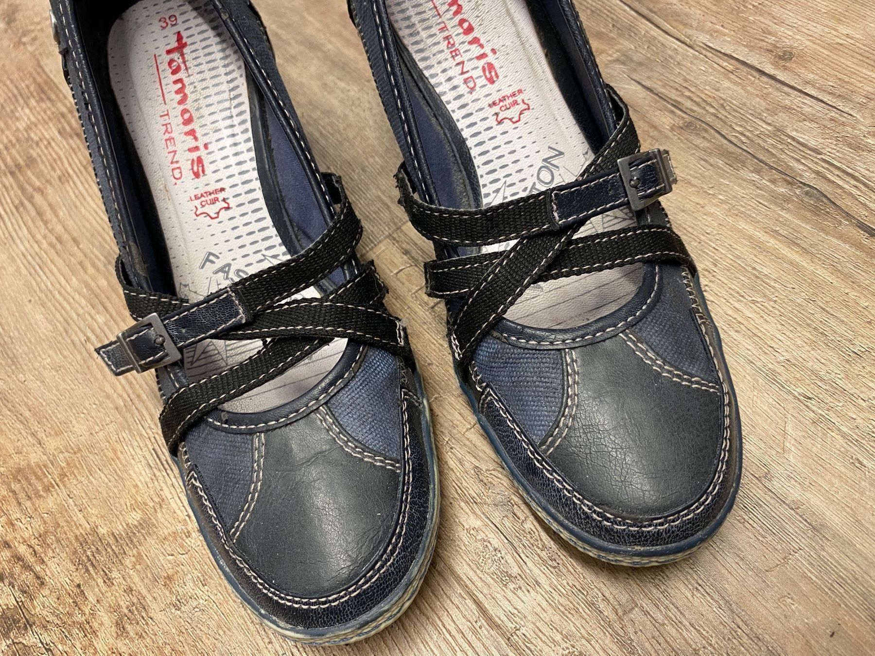 Tamaris Damenschuhe: Gr 39 TAMARIS Pumps Leder TOP – Gebraucht aus Rickenbach b. Wil von sunneschii_ 5