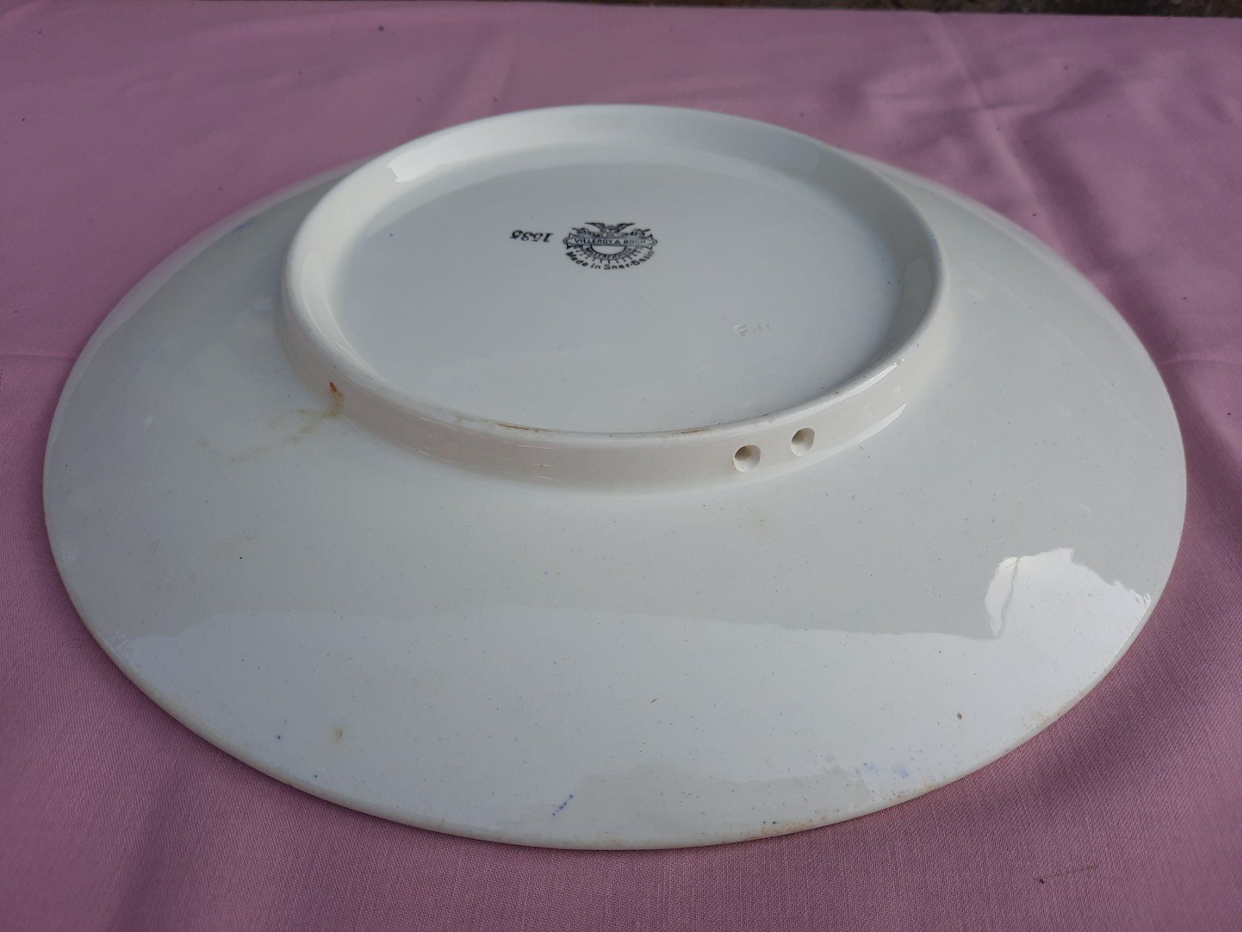 Villeroy & Boch Teller: Antiker Wandteller, Villeroy & Boch – Gebraucht aus Weinfelden von JoeBaer 2
