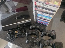 Lot PS3 avec des jeux et des manettes (Pour Bricoleur)