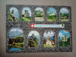 Ak Graubünden Burgenland Domleschg Burgen