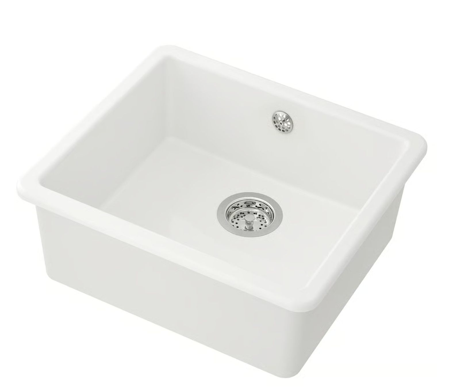 Ikea Lavabi & lavandini: Einbauspüle Keramik Weiss Ikea – Usato da Pontresina venduto da ginger_lemon