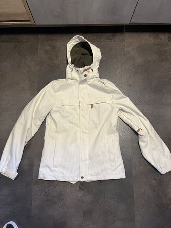 O'neill Snowboardjacke Winterjacke weiss Grösse M