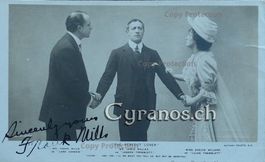 Frank Mills (1868-1921) Schauspieler - Autogramm