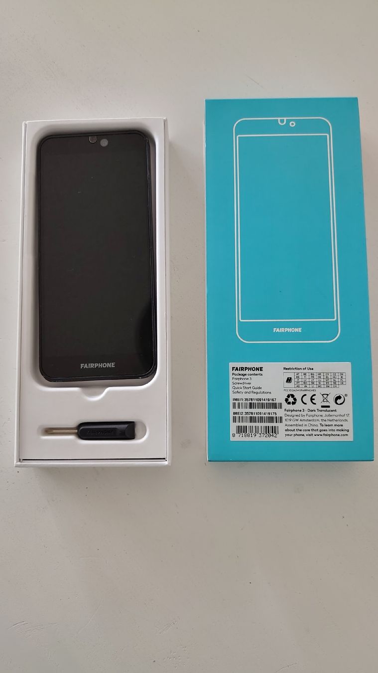 Fairphone Telefoni cellulari / Smartphones: Fairphone 3 64GB – Usato da Biel/Bienne venduto da Sliman