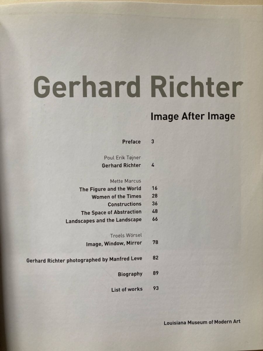 Livres: Gerhard Richter Katalog - Image After Image – D'occasion à Zürich par 000rk 1
