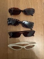 4 Sonnenbrillen im Set: Vintage Look für sonnige Tage