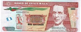 Guatemala 10 Quetzales 2020 DZ Replacement P-123 UNZ