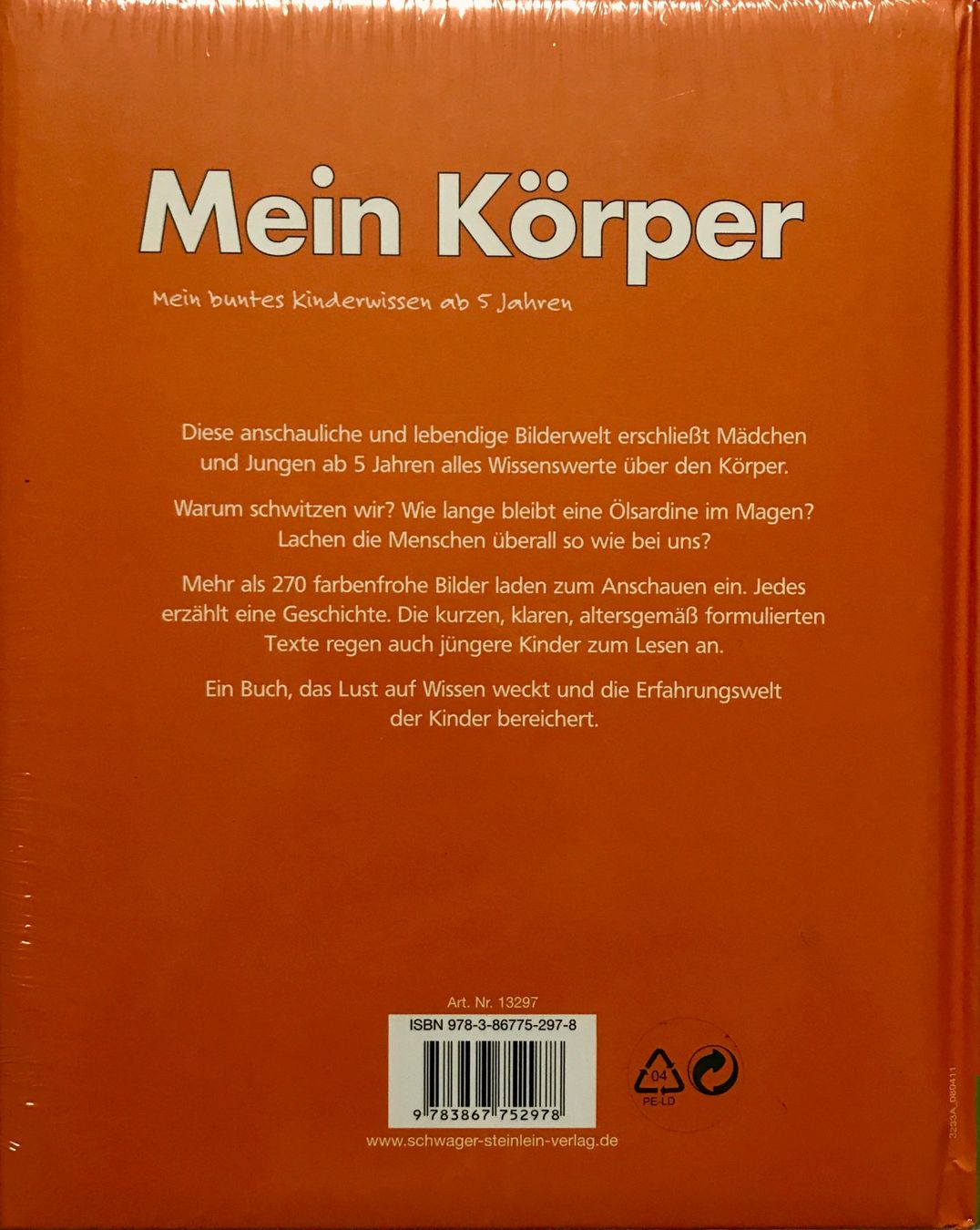 Bücher: Mein Körper – Gebraucht aus Sarnen von Livres 1