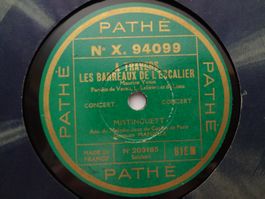 Disque 78 tours Pathé aiguille de Mistinguett - X.94099