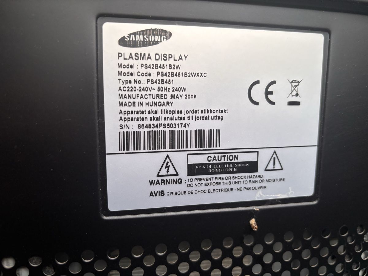 Samsung Televisori: Samsung TV – Usato da Seon venduto da rettung03 2
