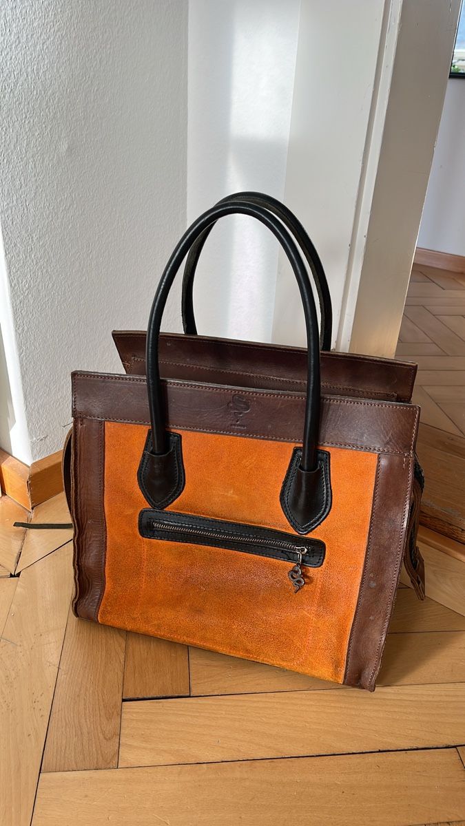 Borse da donna: Leather Tote Bag, made in Italy – Usato da Zürich venduto da lor_v6pq
