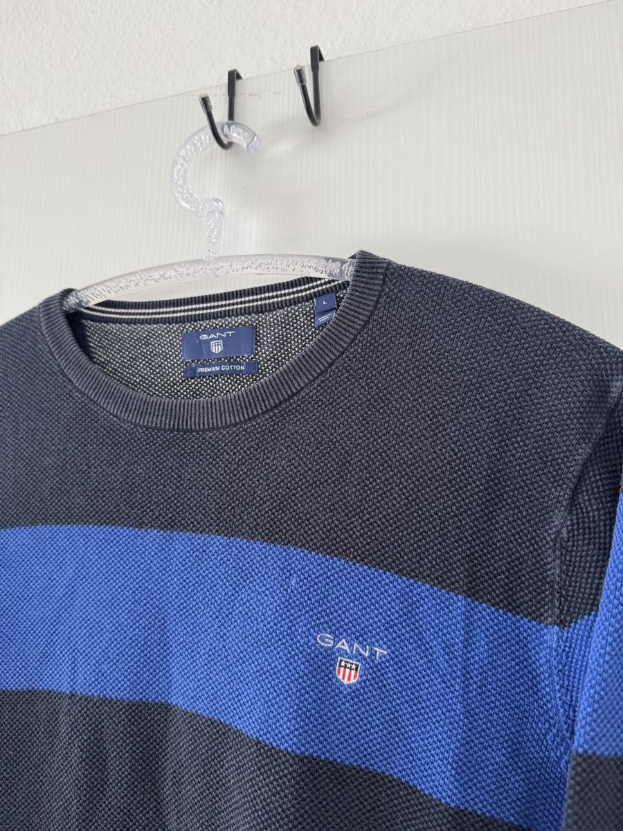 Gant Pullover & Sweatshirts: Gant gestreift Herren Pullover Baumwolle Grösse L Oryginal – Gebraucht aus Wetzikon ZH von Jan_wojt 1