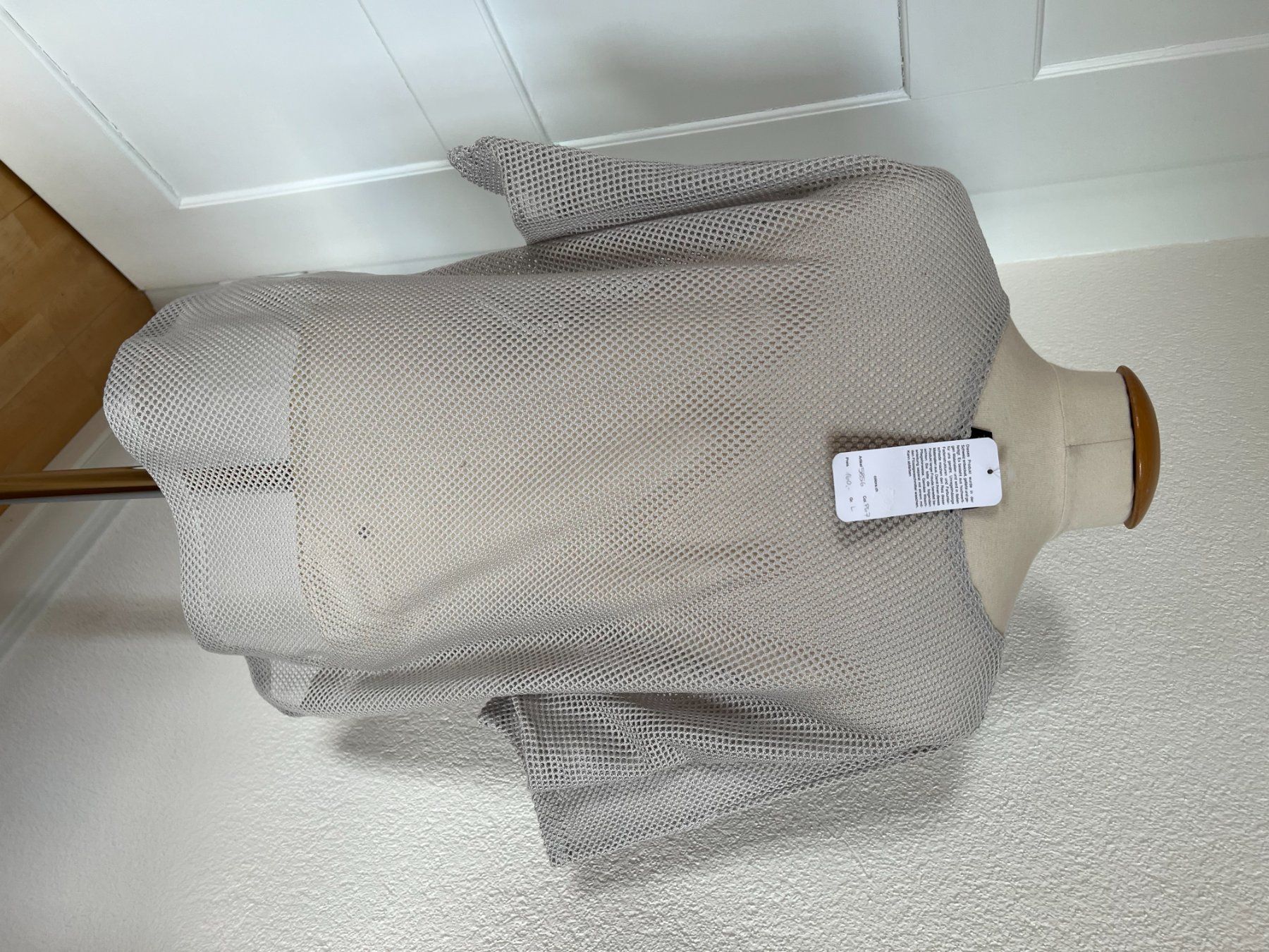 Colora Blusen: transparentes Colora Shirt, Gr. L, Hellgrau, NEU – Neu und originalverpackt aus Worb von farben20zauber 2