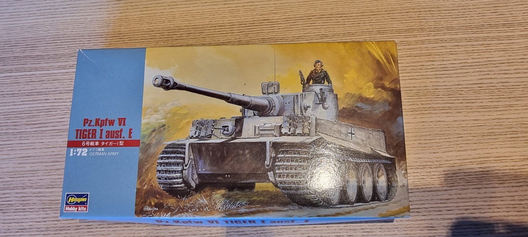 Kit di modellismo & Modellini statici: Tiger I ausf. E Hasegawa 1:72 – Nuovo (secondo la descrizione) da Sattel venduto da B7u