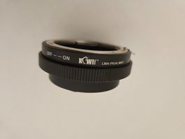 Adapter Pentax K auf Micro‑Four‑Thirds ‑Mount. (Olympus/OM)