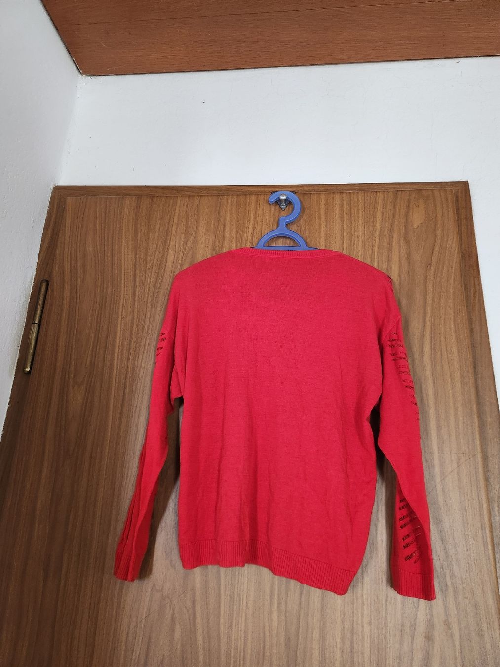 Sandro Maglioni & Felpe: Pull Sandro rouge motifs ajourés S/M – Usato da Niedergösgen venduto da Eva2410 1