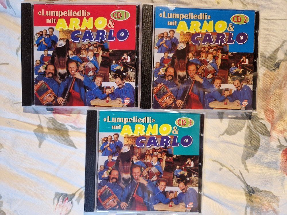 CDs: Arno & Carlo: Lumpeliedli 3 Cds – Gebraucht aus Brittnau von Zibu 2