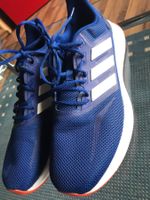 ADIDAS HERRENSPORTSCHUHE, GRÖSSE 45,5, DUNKELBLAU