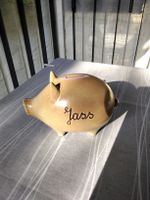 "Jass" Spardose / Sparschwein Keramik Vintage Retro