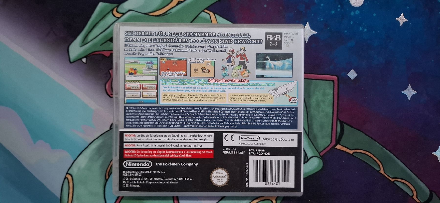 Pokémon Giochi: Nintendo DS Pokémon Soulsilver DE – Usato da Thayngen venduto da Jer0me97 1