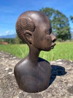 Afrikanische  Skulptur  Holzschnitzerei  Frau