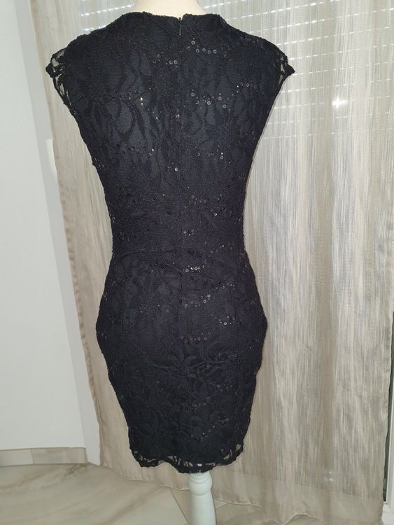 Petite robe noire pailletée Guess taille S. 4