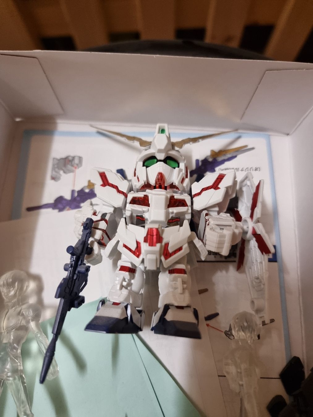Bandai Statuette: Gundam Unicorn SD EX-Standard RX-0 – Usato da Basel venduto da non_r5rm 1