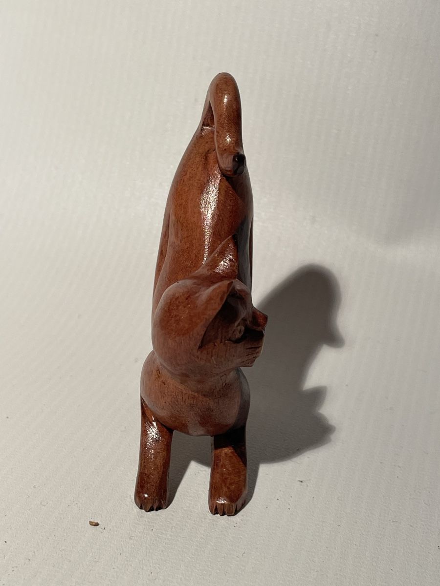 Statuette: Statuette chat sculpté à la main – Nuovo (secondo la descrizione) da Renens VD venduto da sas_6vhd 2