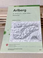 Landkarte 1:50 000 Arlberg Neu Ungebraucht