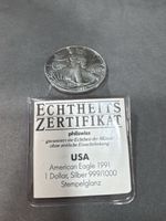 Silbermuenze American Eagle 1991 1oz