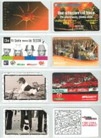 8 Telefonkarten Italien