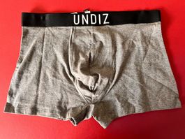 Boxershorts Herren, UNDIZ, Grösse XL, Farbe Grau