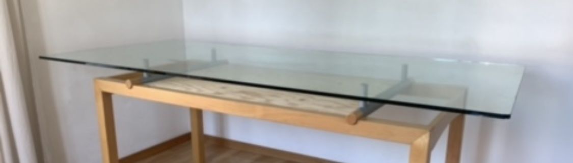 Tavoli: Glass Top - 200 x 90 x 1 cm – Usato da Zürich venduto da herbalpoetry 2