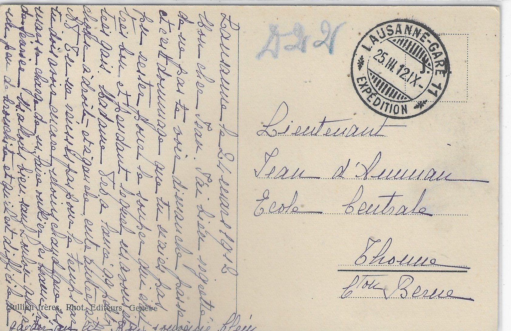 Cartoline postali: Ouchy - Le Quai – Usato da Ettingen venduto da Kartenplanet 1