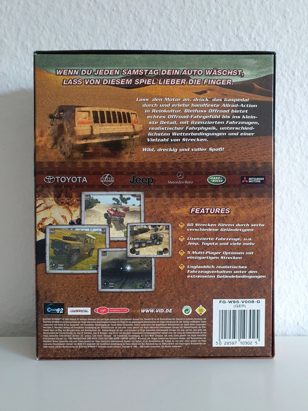 Giochi: PC Game Bleifuss Offroad (2000) Big Box – Usato da Greifensee venduto da perfectioN88 2
