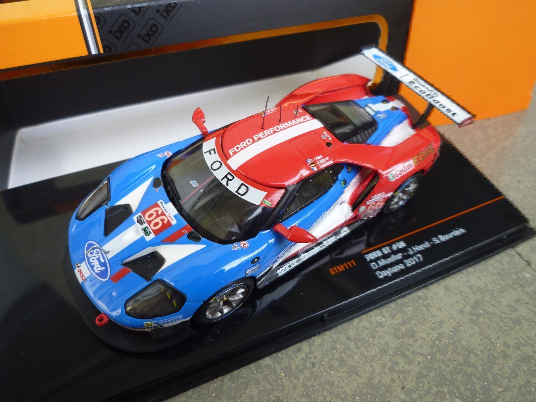 Modellini d'auto: Ford GT (Daytona 2017) – Nuovo e nell'imballaggio originale da Flawil venduto da Imperiosud 1