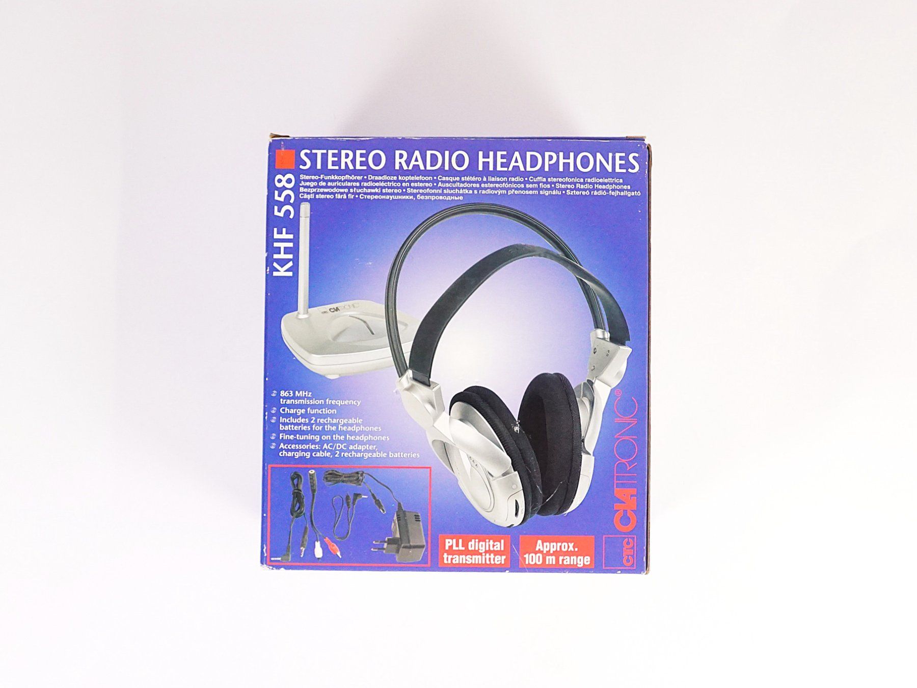 Cuffie: Clatronic Stereo-Funkkopfhörer – Usato da Pratteln venduto da Restwert_Pratteln 7