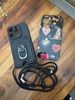 iPhone 15 pro cases - one with lanyard