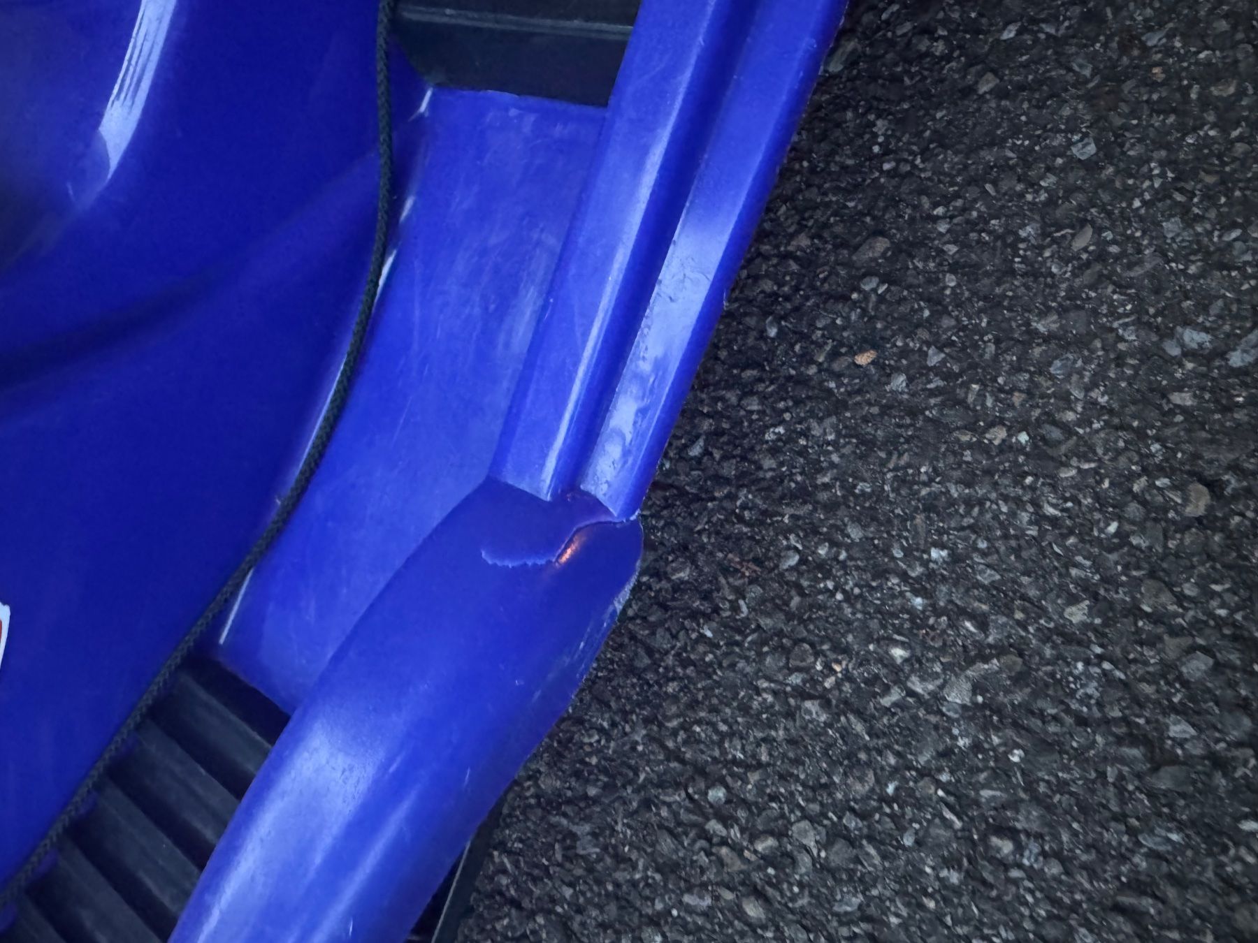 Slitta: Alpengaudi Blue Sledge with Steering Wheel – Usato da Zürich venduto da CircularEco 3