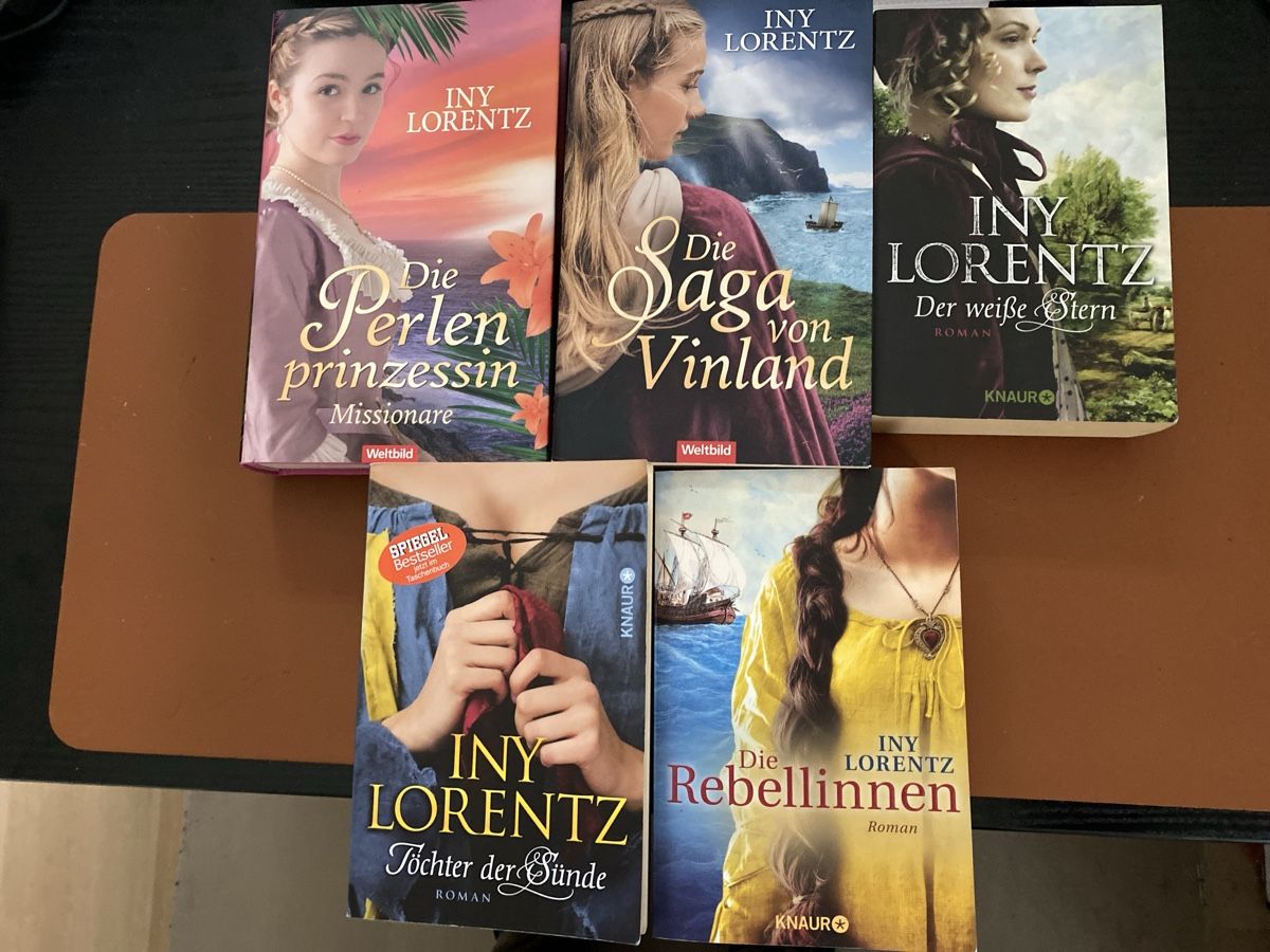 Libri: 5 Romane Iny Lorentz - Top Zustand – Usato da Erlinsbach SO venduto da Silverstorm