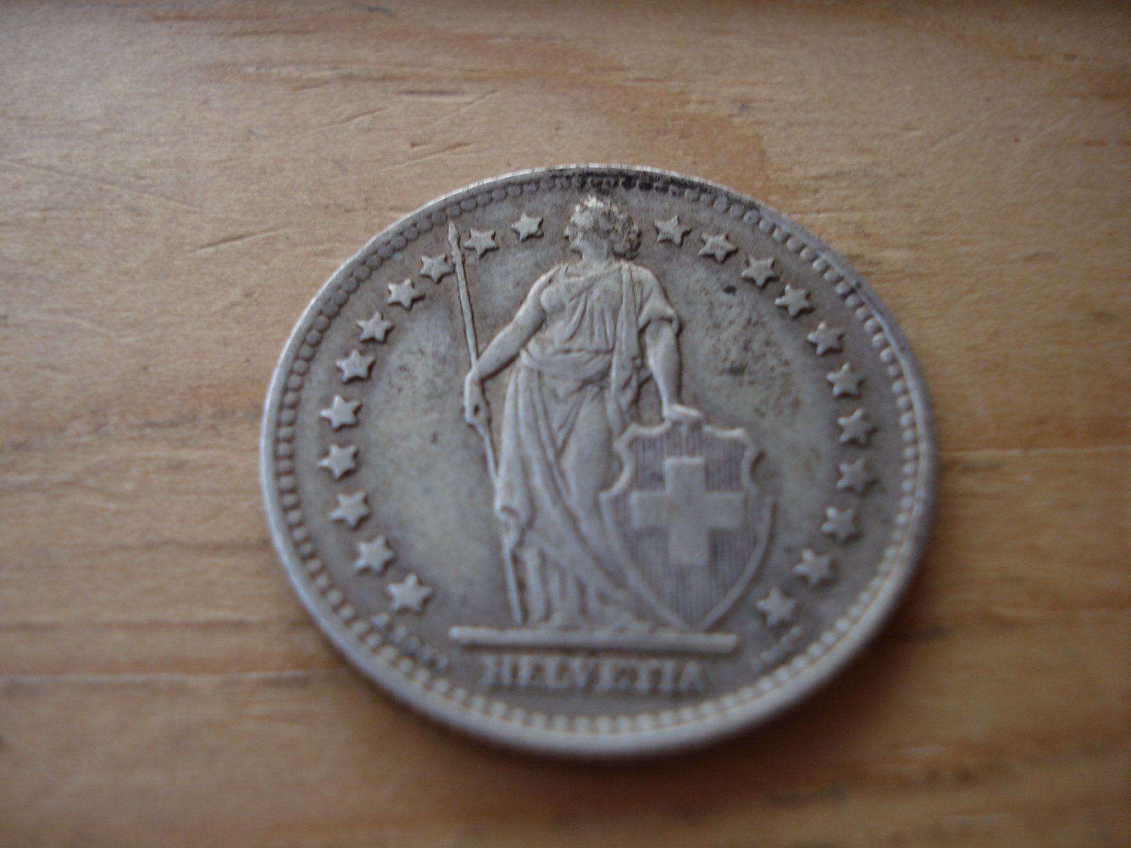 Alle Münzen: (D2) 1 Franken 1945 – Gebraucht aus Erlach von Net-Coins 1