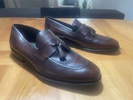 Navyboot Leder Mokassins Bologna Gr. 40 - NEU